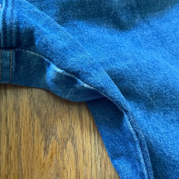 Vintage 90s Wrangler Jeans 36x34 – Made in USA – Cowboy Cut Denim - Picture 7 of 12